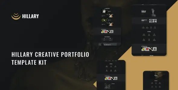 Hillary – Creative Portfolio Elementor Template Kit