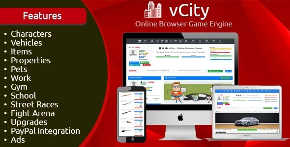 vCity – Online Browser Game