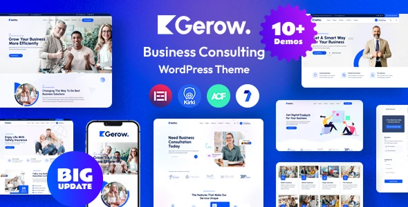 Gerow – Business Consulting WordPress Theme