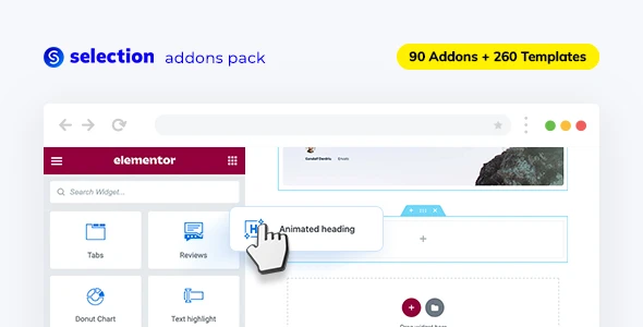 Selection – Elementor Addons Pack for WordPress