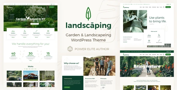 Verdantia – Landscaping and Garden WordPress Theme
