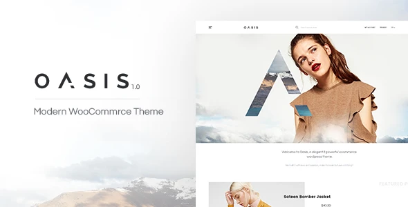 Oasis – Modern WooCommerce Theme
