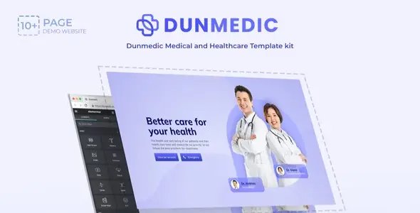 Dunmedic – Medical & Healthcare Elementor Template Kit