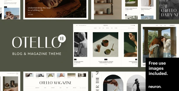 Otello – Personal Blog and Magazine WordPress Theme