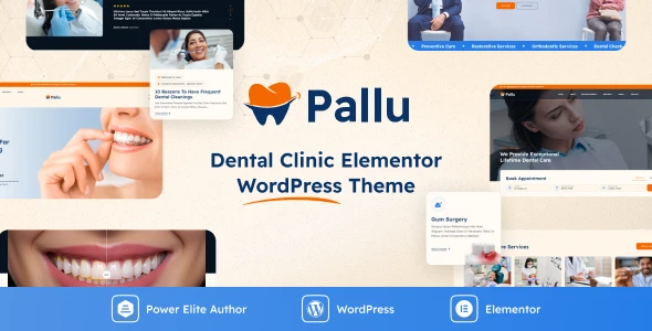 Pallu – Dental WordPress Theme