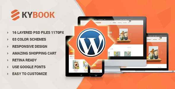 KyBook – Responsive eCommerce WordPress Theme